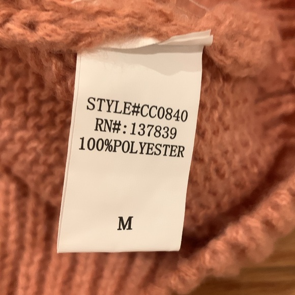 Reduced‼️50% off 🆕 Luna Ivy Flower Chunky Cardigan Sweater in Size Medium - Picture 5 of 5